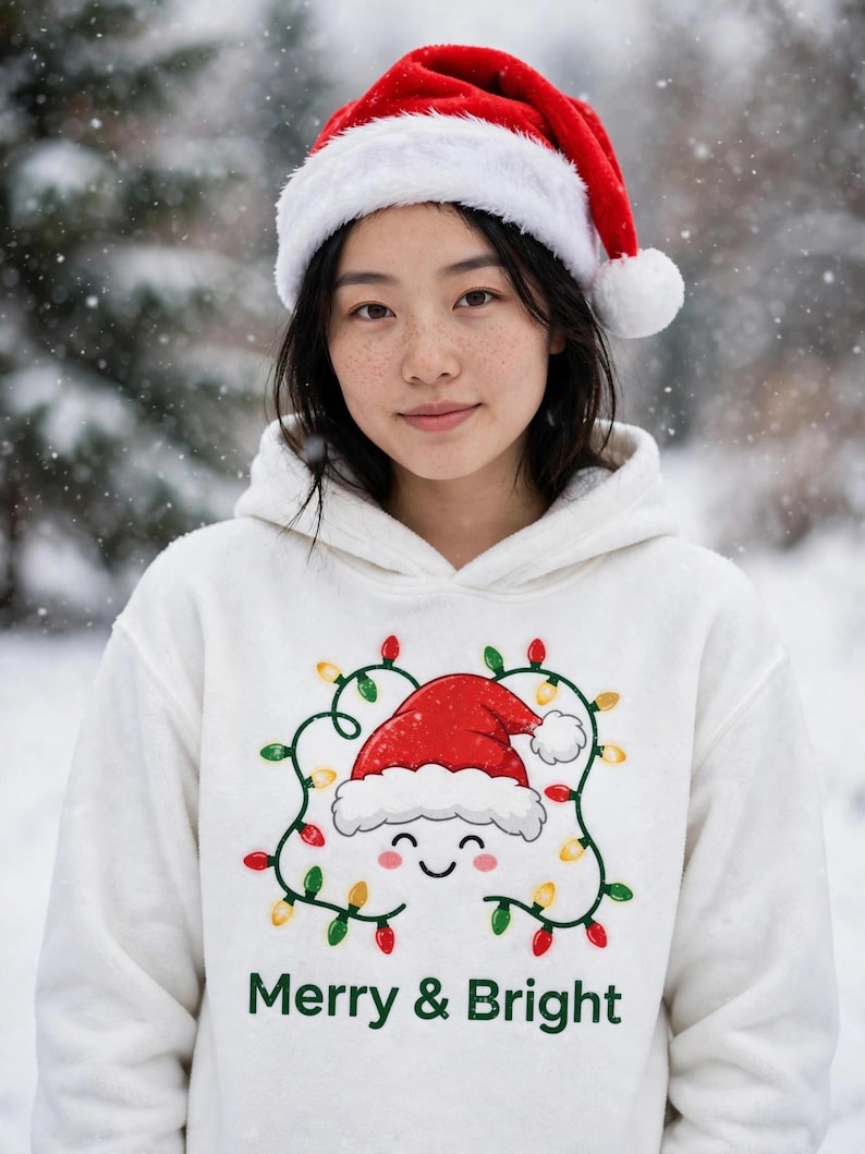 Merry and Bright Hoodie