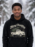 Vintage Truck Christmas Hoodie