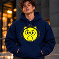 Yellow Face Headphones Hoodie