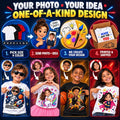 Custom Photo Kids T-Shirt