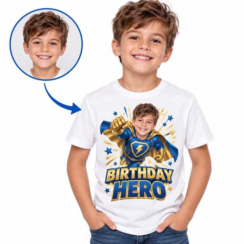 Custom Photo Kids T-Shirt