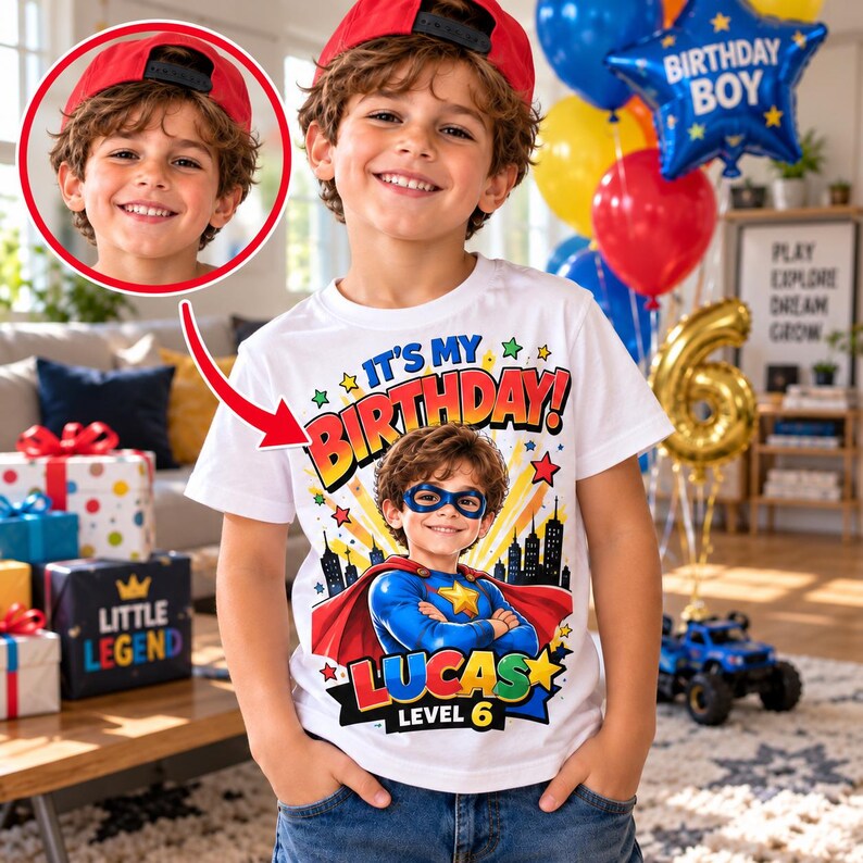 Custom Photo Kids T-Shirt