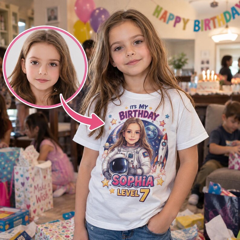 Custom Photo Kids T-Shirt