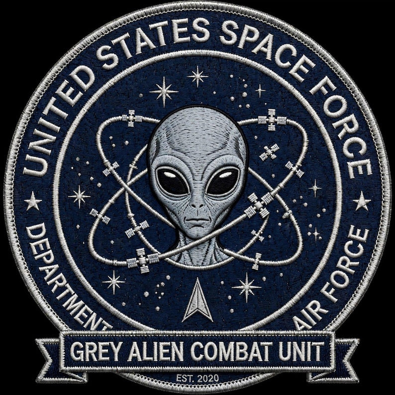 Grey Alien Combat Hoodie