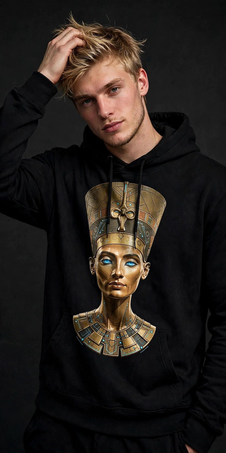 Golden Nefertiti Hoodie