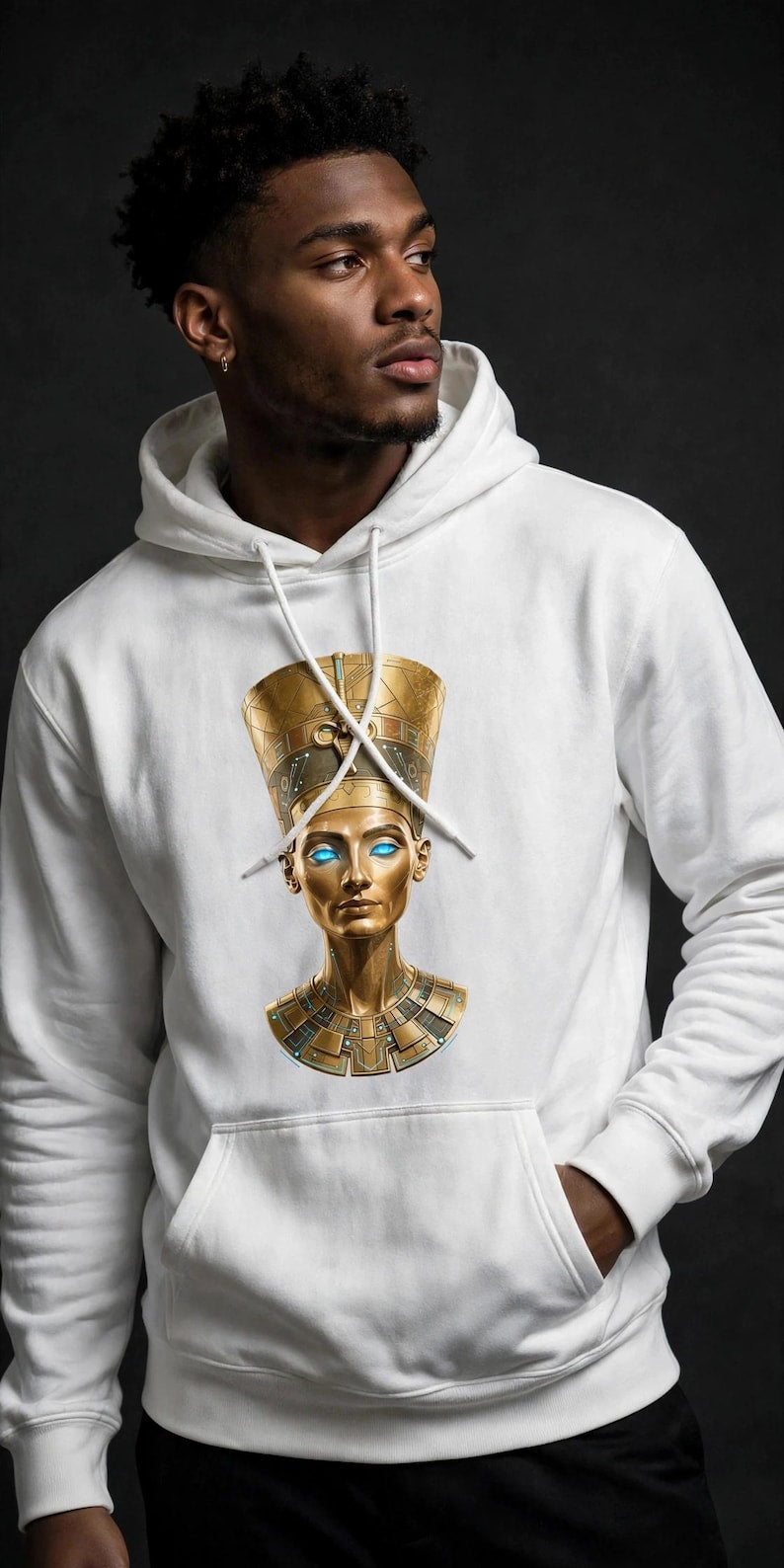 Golden Nefertiti Hoodie