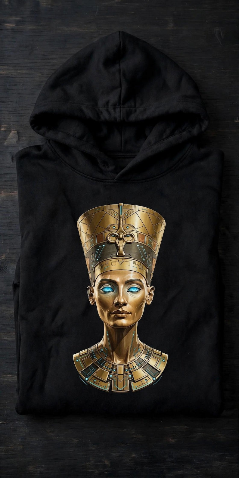 Golden Nefertiti Hoodie