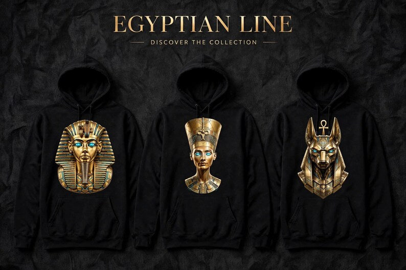 Golden Nefertiti Hoodie