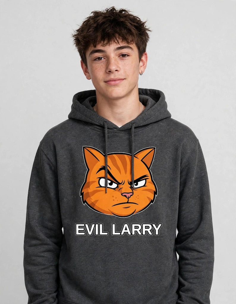 Evil Larry Cat Hoodie