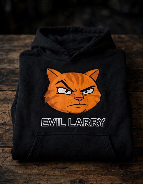 Evil Larry Cat Hoodie
